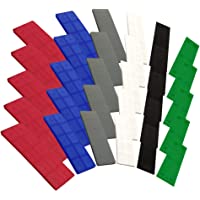 JCP Paquete de 100 unidades de 100 mm x 28 mm para ventanas planas- de 1 mm a 6 mm